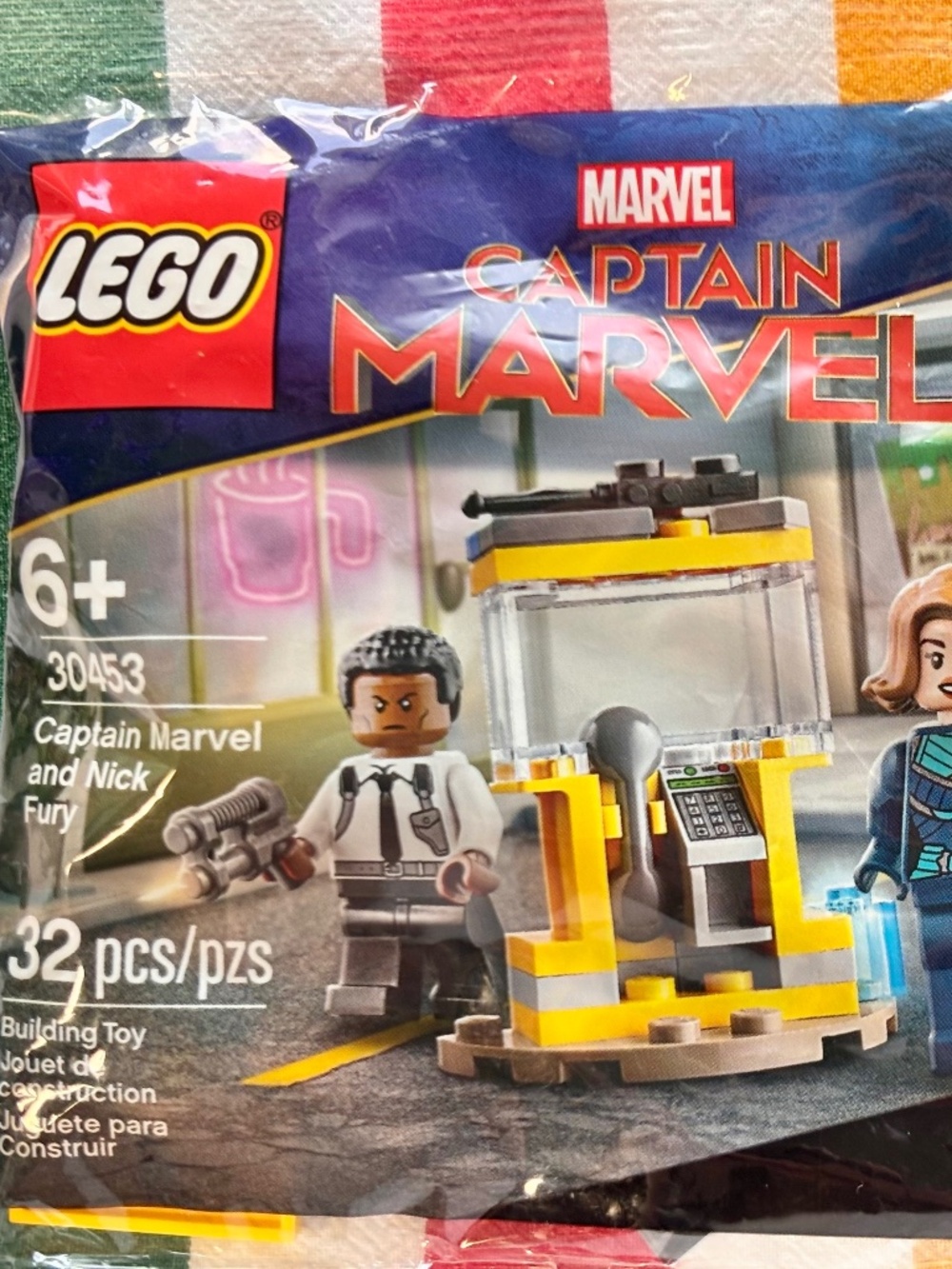 LEGO MARVEL AVENGERS "Captain Marvel and Nick Fury polybag" 30453 UNOPENED